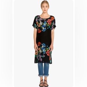 Johnny Was Flower Garden Georgette Dress